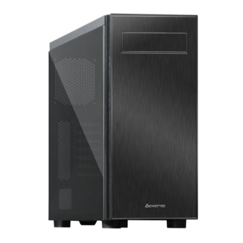 голяма снимка на Chieftec HAWK GLASS Chassis AL-02B-TG-OP