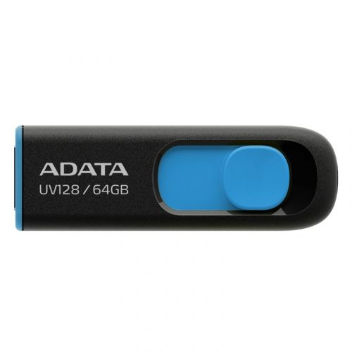 голяма снимка на Adata 64GB UV128 USB 3.2 Gen1-Flash Drive AUV128-64G-RBE