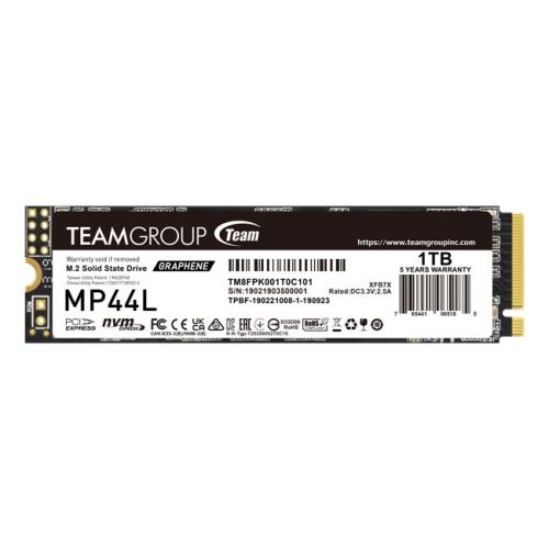 голяма снимка на TEAM SSD MP44L 1TB M2 PCI-E TM8FPK001T0C101