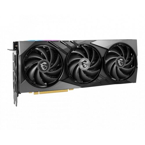 голяма снимка на MSI GeForce RTX 4070 GAMING X SLIM 12G 12GB GDDR6X