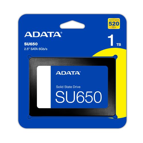 голяма снимка на ADATA SSD SU650 1TB 3D NAND