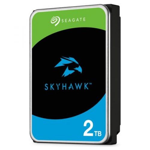 голяма снимка на 2TB Seagate SkyHawk ST2000VX017 NVR 3.5in SATA