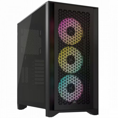 голяма снимка на Corsair iCUE 4000D RGB Airflow Mid-Tower CC-9011240-WW