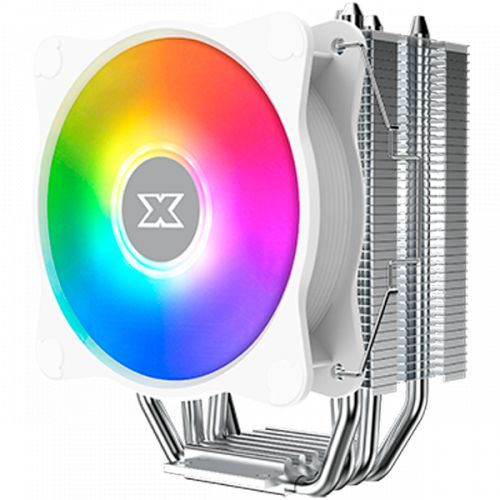 голяма снимка на Windpower 964 RGB Arctic EN47604 White Top Fin 92mm White RGB PWM