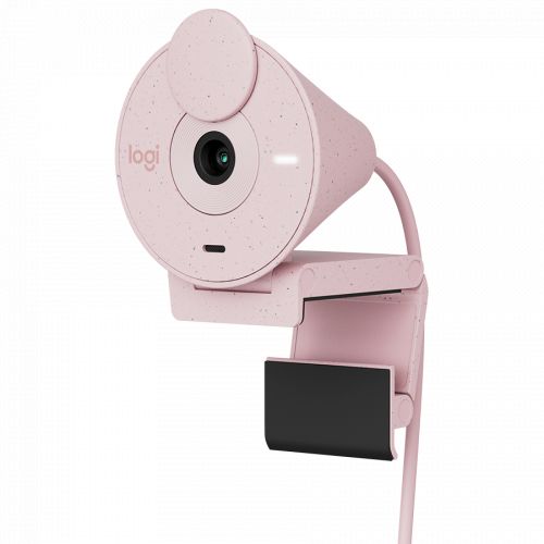 голяма снимка на LOGITECH Brio 300 Full HD webcam ROSE USB 960-001448