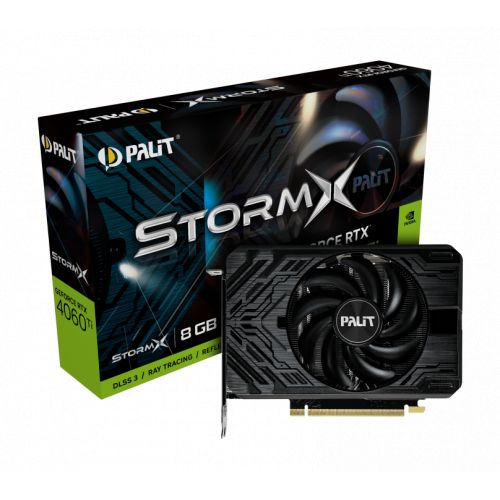 голяма снимка на PALIT RTX 4060 TI STORMX 8G GDDR