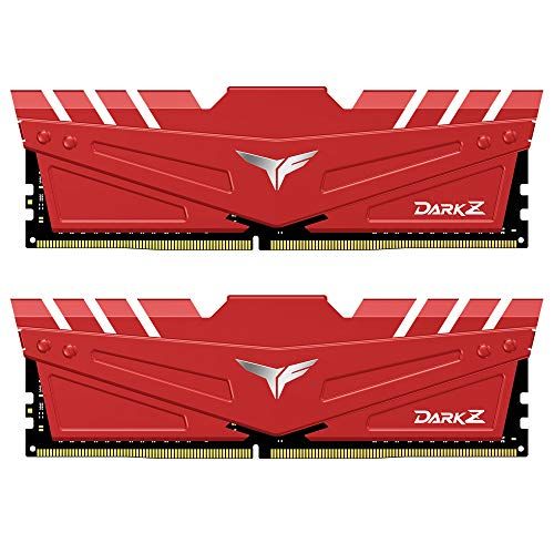 голяма снимка на TEAMGROUP T-FORCE DARK Z DDR4 2X16G DDR4 3200 RED