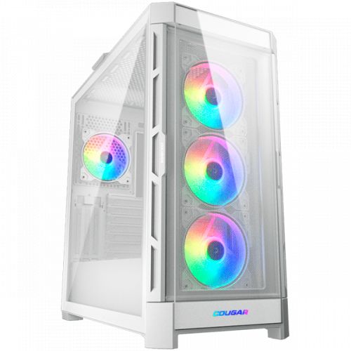 голяма снимка на COUGAR DUOFACE PRO RGB White Mid Tower CG385AD100002