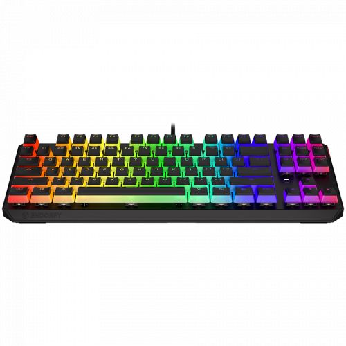 голяма снимка на Endorfy Thock TKL Pudding Red Gaming Keyboard EY5A006