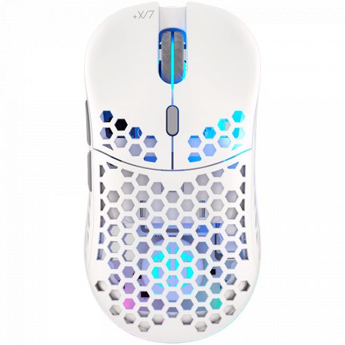 голяма снимка на Endorfy LIX Plus Onyx White Wireless Gaming Mouse EY6A009