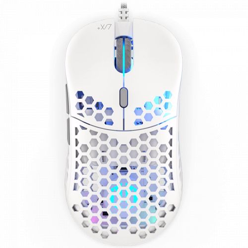 голяма снимка на Endorfy LIX Plus Onyx White Gaming Mouse EY6A003