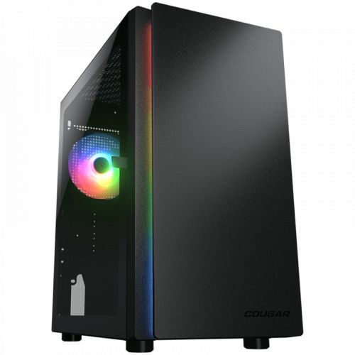 голяма снимка на COUGAR Purity RGB Black Mini Tower CG385PC400001