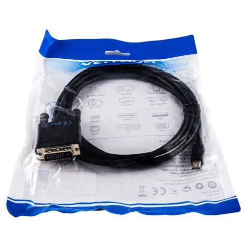 голяма снимка на Vention Mini Display Port M  DVI 24+1 M 2.0m ZKDBH