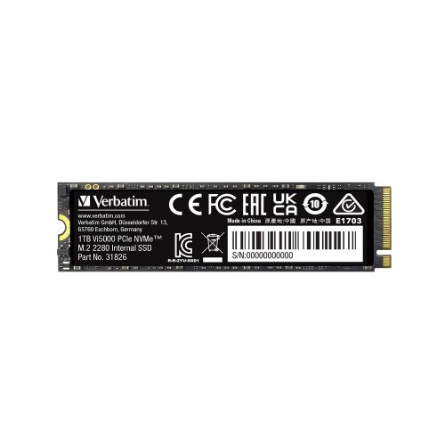 голяма снимка на Verbatim Vi5000 1TB PCIe NVMe M.2 SSD 31826