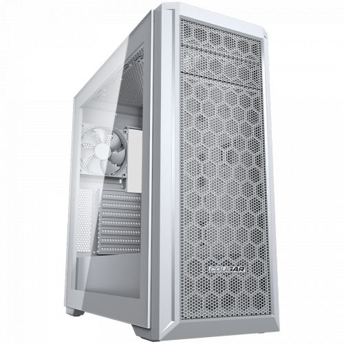 голяма снимка на COUGAR MX330-G Pro White Mid Tower CG385NC300003