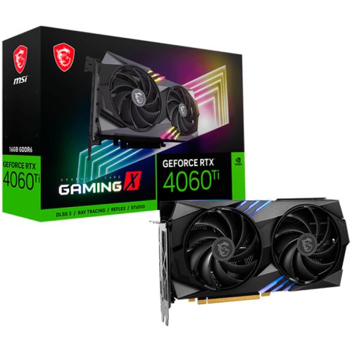 голяма снимка на MSI RTX 4060 Ti GAMING X 16GB GDDR6