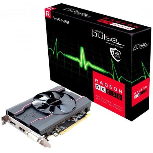 голяма снимка на SAPPHIRE RX 550 Pulse 2G GDDR5