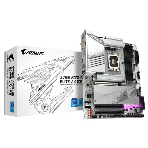 голяма снимка на GIGABYTE Z790 A ELITE AX ICE LGA1700