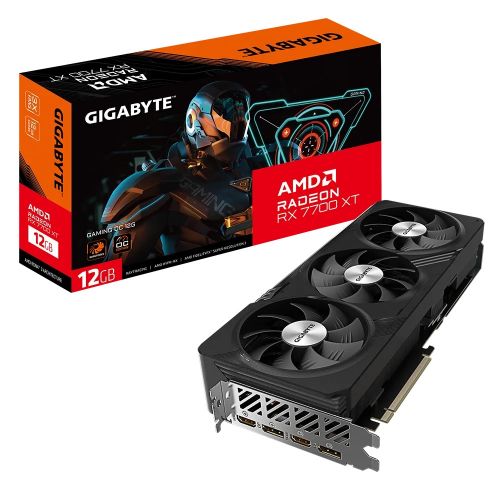 голяма снимка на Gigabyte RX 7700 XT GAMING OC 12GB GDDR6