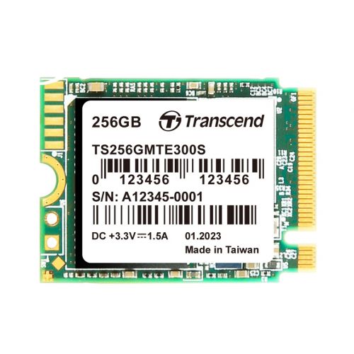 голяма снимка на Transcend 256GB M.2 2230 PCIe TS256GMTE300S