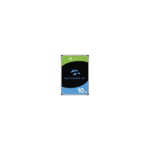 голяма снимка на SEAGATE HDD SkyHawkAI Guardian Surveillance 3.5 10TB SATA 6Gb/s ST10000VE001