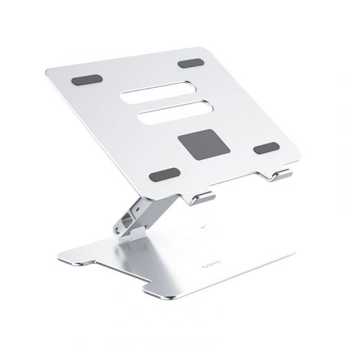 голяма снимка на Orico Laptop Stand Aluminum 2 x USB3.0 Card Reader up to 15.6 LST-2AS-SV