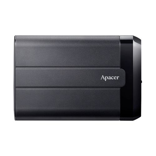 голяма снимка на Apacer Portable Hard Drive AC732 1TB USB 3.2 Gen 1 Military-Grade Shockproof IP68 Black