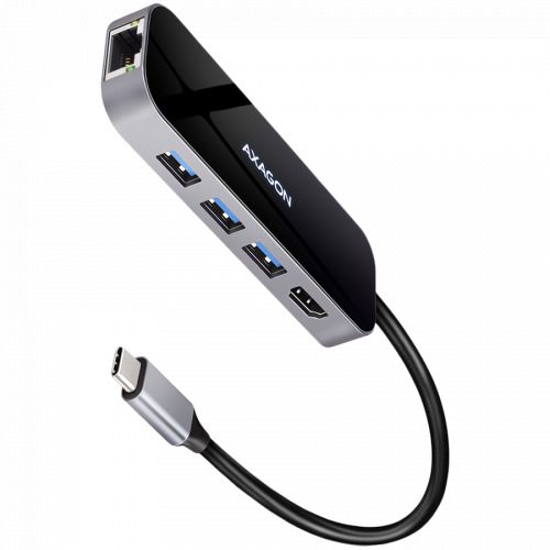 голяма снимка на Axagon Multiport USB 3.2 HDMI LAN Power Delivery 20cm