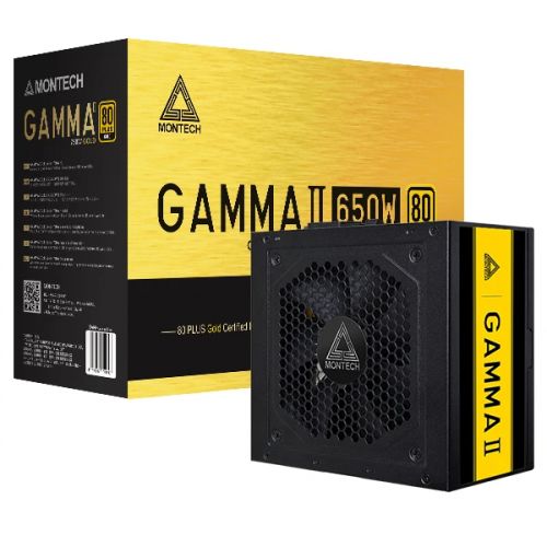 голяма снимка на Montech GAMMA II 650 PSU 650W Gold