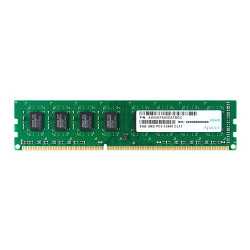 голяма снимка на Apacer RAM 8GB DDR3 DIMM 512x8 1333MHz AU08GFA33C9TBGC