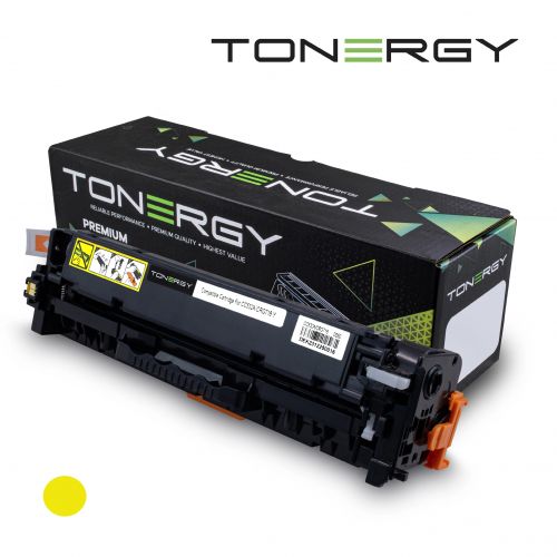 голяма снимка на Tonergy HP 304A CC532A CANON CRG-718 CRG-318 CRG-418 CRG-118 Yellow 2.8K