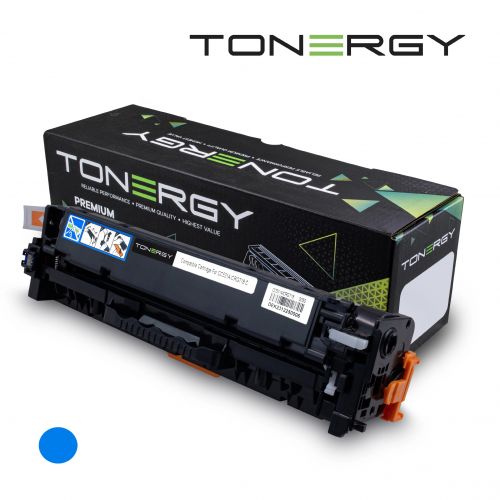 голяма снимка на Tonergy HP 304A CC531A CANON CRG-718 CRG-318 CRG-418 CRG-118 Cyan 2.8K