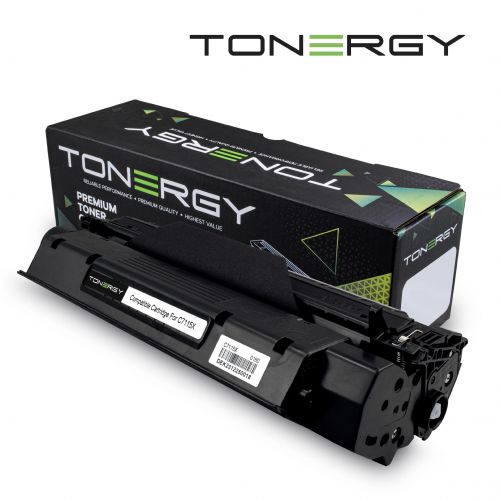 голяма снимка на Tonergy HP 15X 13X 24X C7115X 2613X 2624X CANON EP-25 Black High Capacity 4k