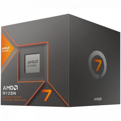 голяма снимка на AMD Ryzen 7 8700F 5.0GHz 24MB 65W AM5 box