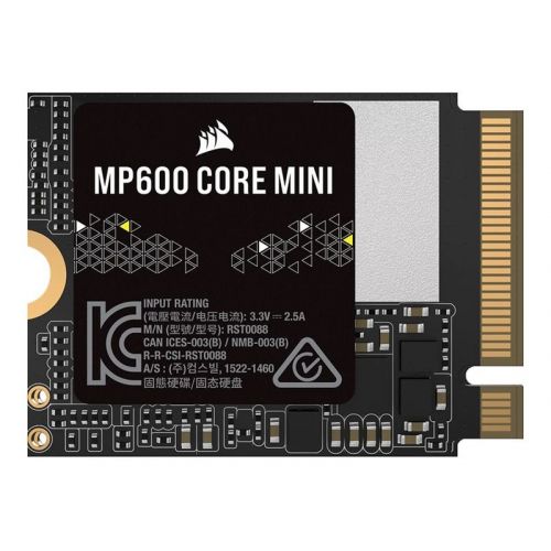 голяма снимка на CORSAIR MP600 CORE MINI SSD 1TB PCIe (NVMe) CSSD-F1000GBMP600CMN