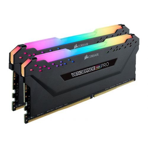 голяма снимка на CORSAIR RAM Vengeance RGB PRO 2x16 GB DDR4 3600 CL18 CMW32GX4M2D3600C18