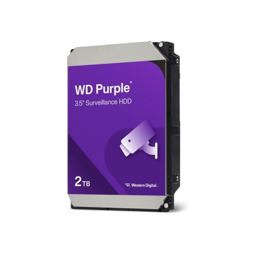 голяма снимка на WD Hard Drive Purple Surveillance 2TB 3.5 WD23PURZ