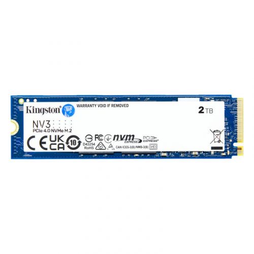 голяма снимка на Kingston SSD 2000GB M.2 2280  PCIe 4.0 x4 NVMe SNV3S/2000G