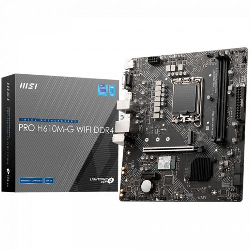 голяма снимка на MSI PRO H610M-G WIFI DDR4 LGA1700