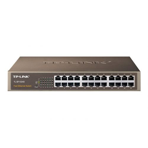 голяма снимка на TP-Link switch 24 ports TL-SF1024D