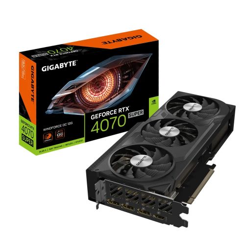 голяма снимка на Gigabyte RTX 4070 SUPER WINDFORCE OC 12GB