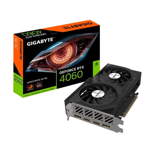 голяма снимка на Gigabyte RTX 4060 WINDFORCE OC 8GB