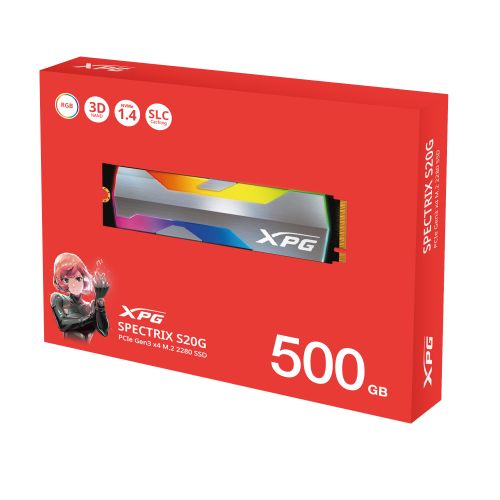 голяма снимка на ADATA SPECTRIX S20G 500GB XPG