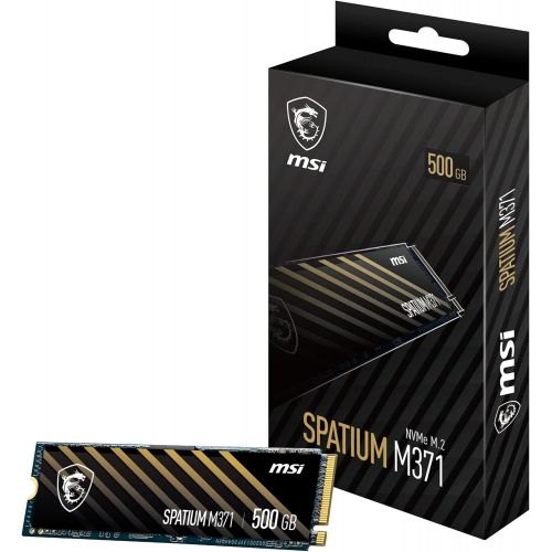 голяма снимка на MSI SPATIUM M371 500GB M.2 NVME