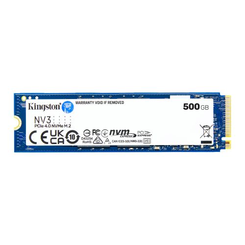 голяма снимка на KINGSTON 500gb SNV3S/500G M2 PCIE