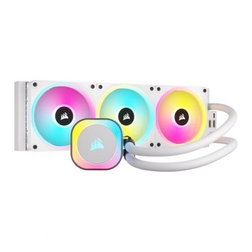 голяма снимка на CORSAIR iCUE LINK H150i RGB White AIO CW-9061006-WW