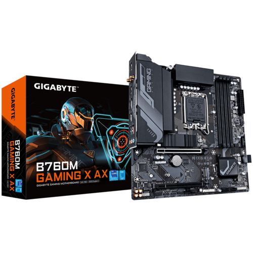 голяма снимка на Gigabyte B760M GAMING X AX LGA1700