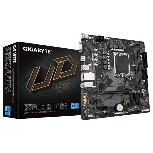 голяма снимка на Gigabyte B760M H DDR4 LGA1700