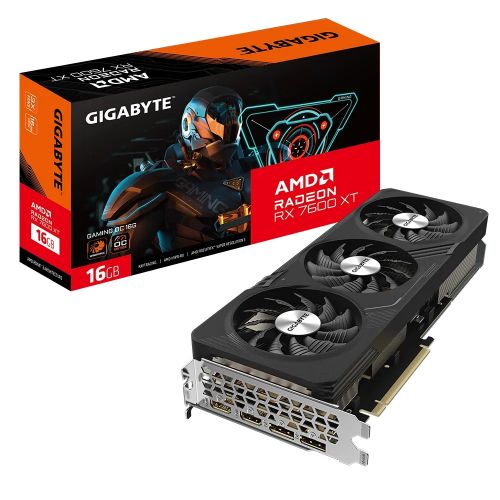 голяма снимка на Gigabyte RX 7600XT GAMING OC 16GB