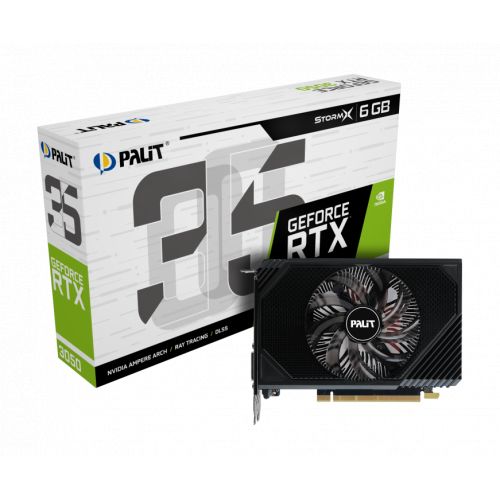 голяма снимка на PALIT RTX 3050 STORMX 6GB GD6